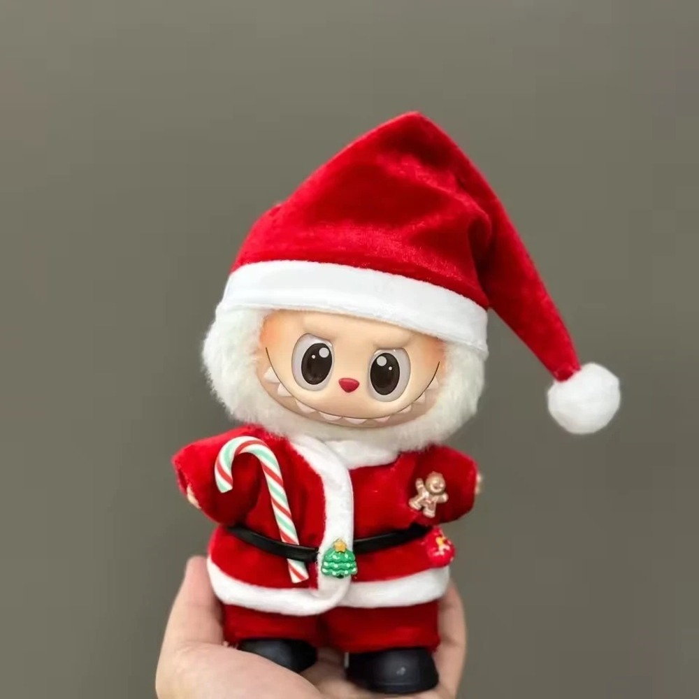Lafufu Doll Clothes Red Christmas Deer Costume Outfit Fits V1 V2 V3 NW (NO DOLL)